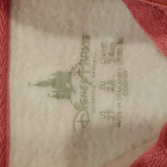 Girls Disney World polka dot hooded jacket size 2T - Picture 4 of 5